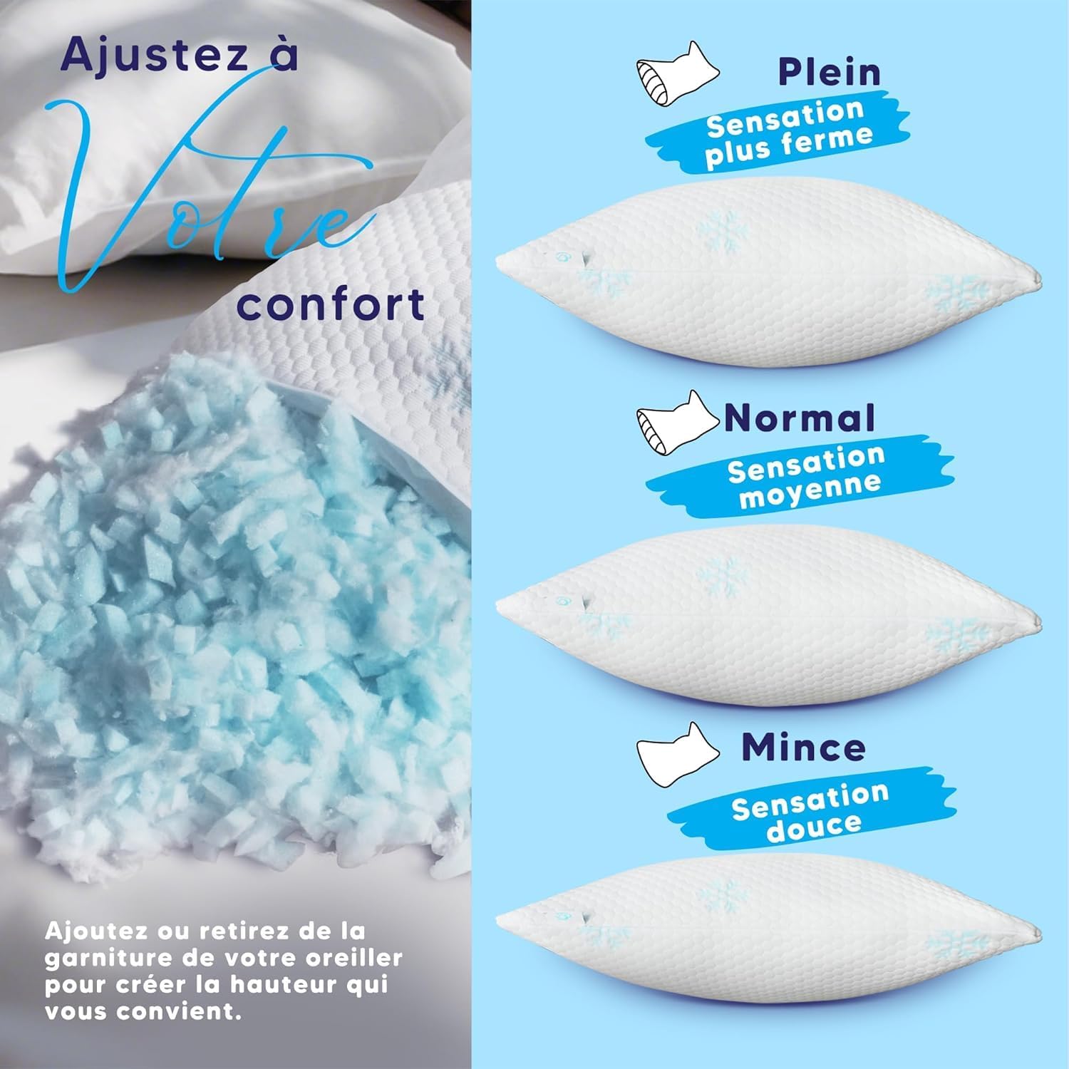 Cloudetoile-oreiller-ergonomique-cervical-reglable-anti-douleur-60x40x22-cm-bleu