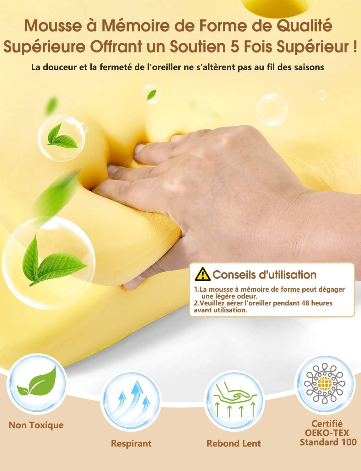 levesolls-oreiller-ergonomique-cervical-2-en-1-mousse-a-memoire-de-forme-qualite-superieure-61-x-41-x-12-13-cm