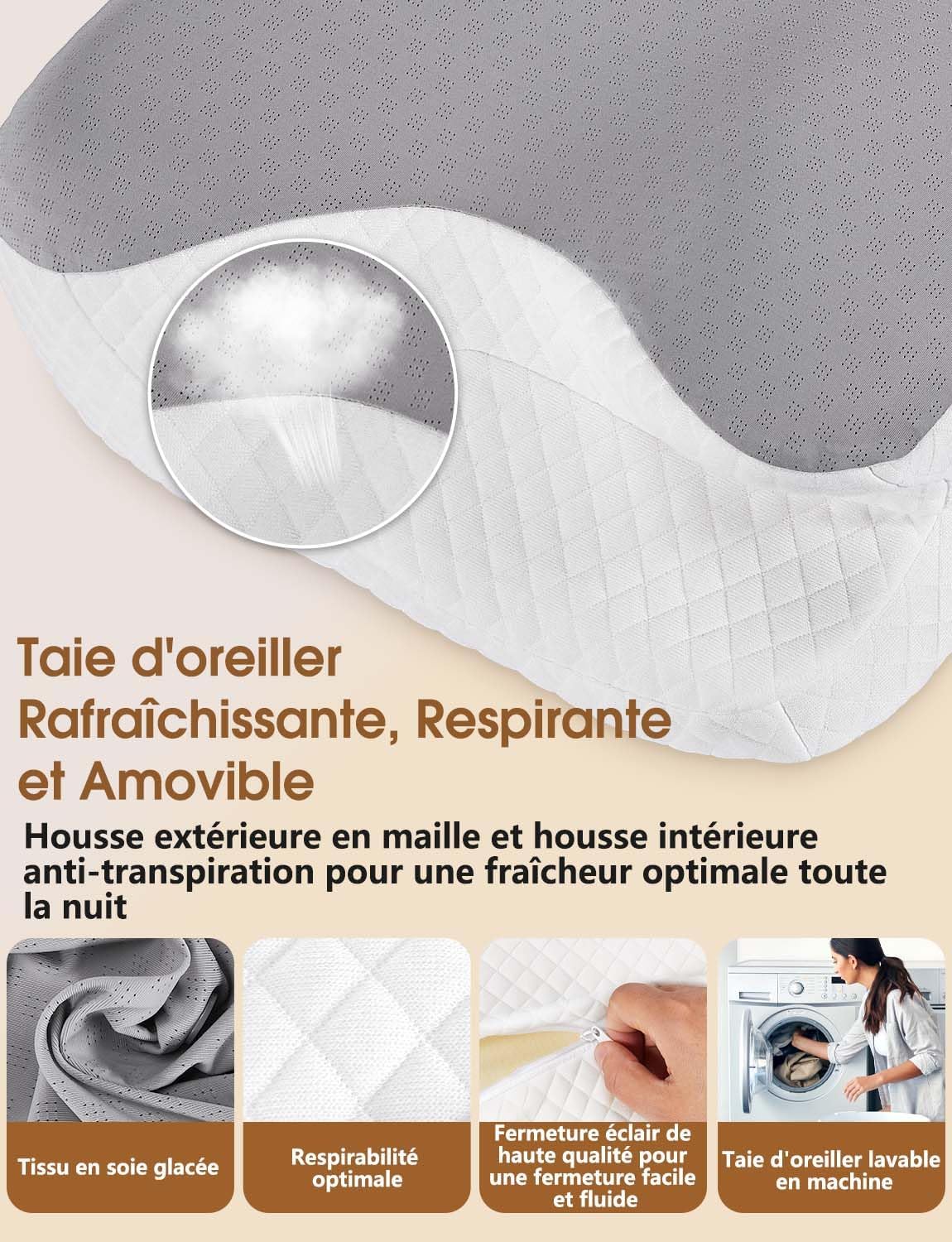 levesolls-oreiller-ergonomique-cervical-2-en-1-mousse-a-memoire-de-forme-rafraichissant-housse-lavable-61-x-41-x-12-13-cm