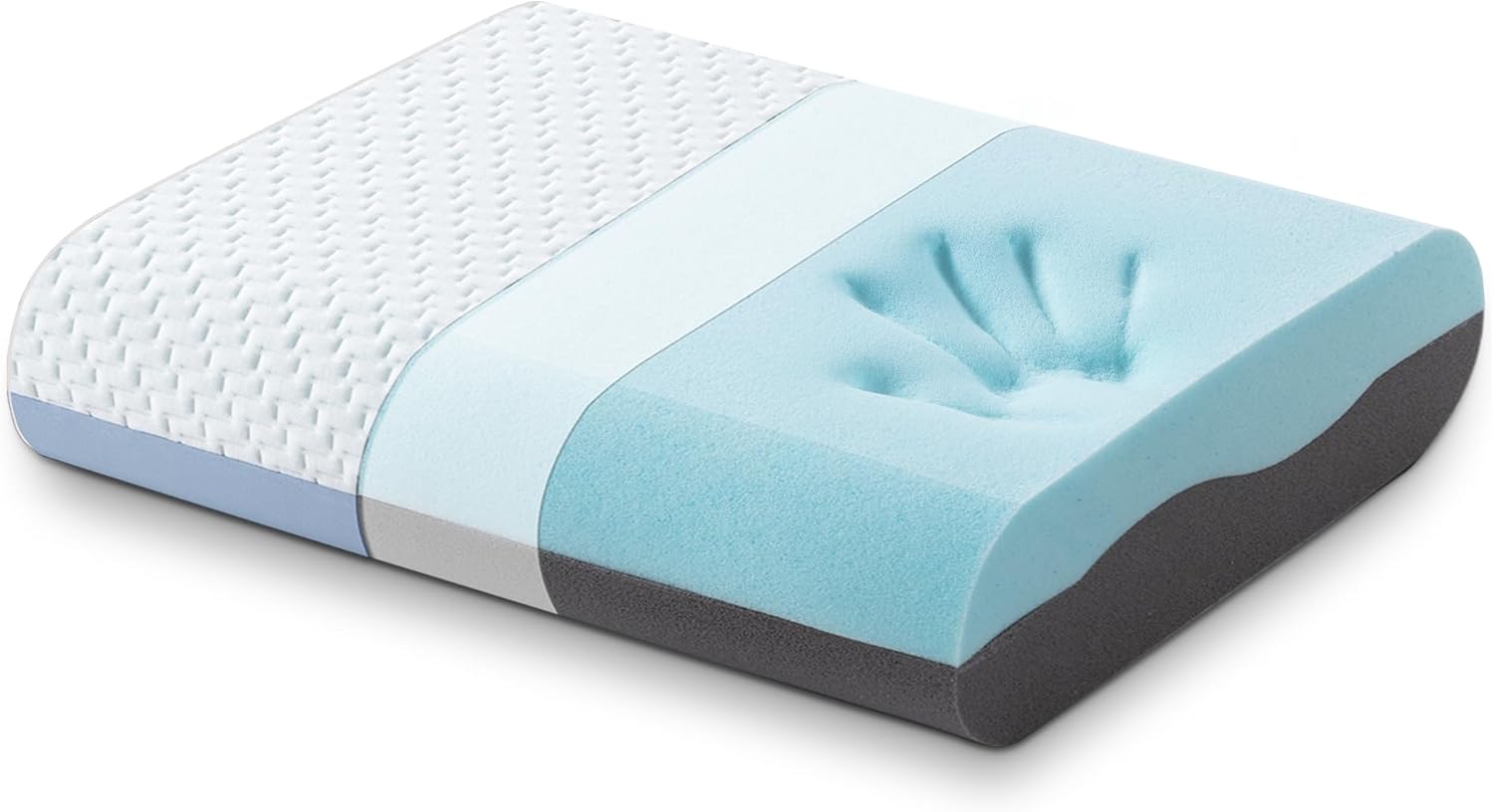 BedStory-Oreiller-Ergonomique-Cervical-Mémoire-De-Forme-Gel