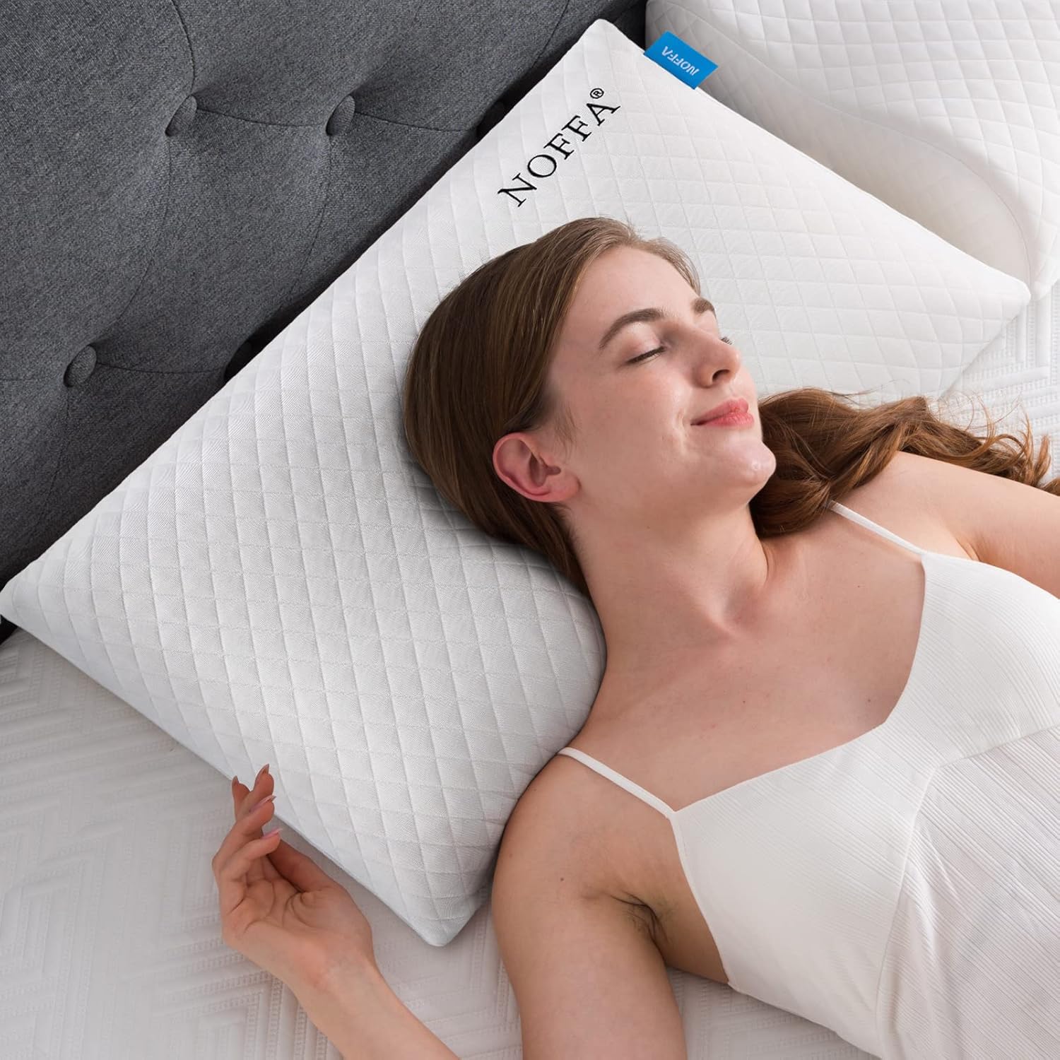 noffa-oreiller-ergonomique-plat-ferme-a-memoire-forme-sommeil-reparateur