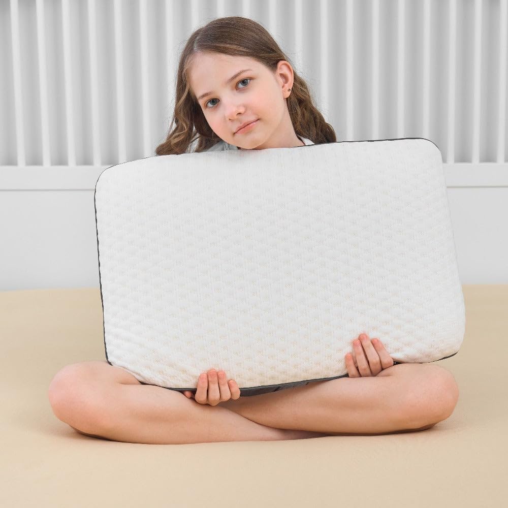 sikaini-coussin-ergonomique-pour-jeunes-avec-taie-d-oreiller-40-x-60-cm-blanc