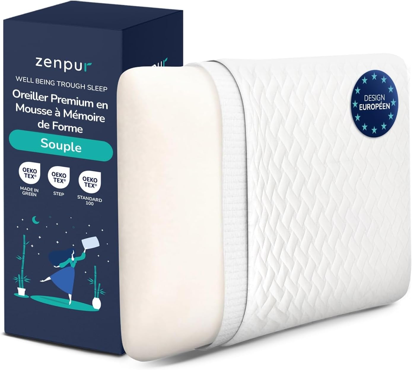 zenpur-oreiller-ergonomique-pour-dormeurs-sur-le-ventre-souple-40-x-60-x-13-cm