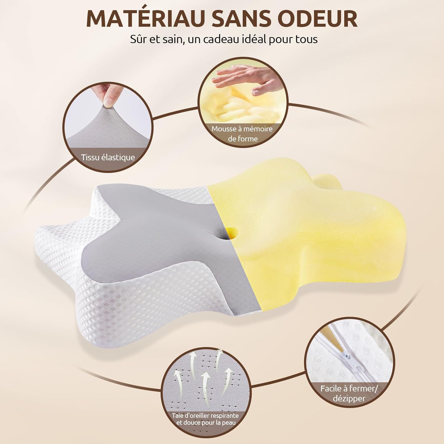 oreiller-ergonomique-donama-cervical-gris-blanc-66x37x13-cm