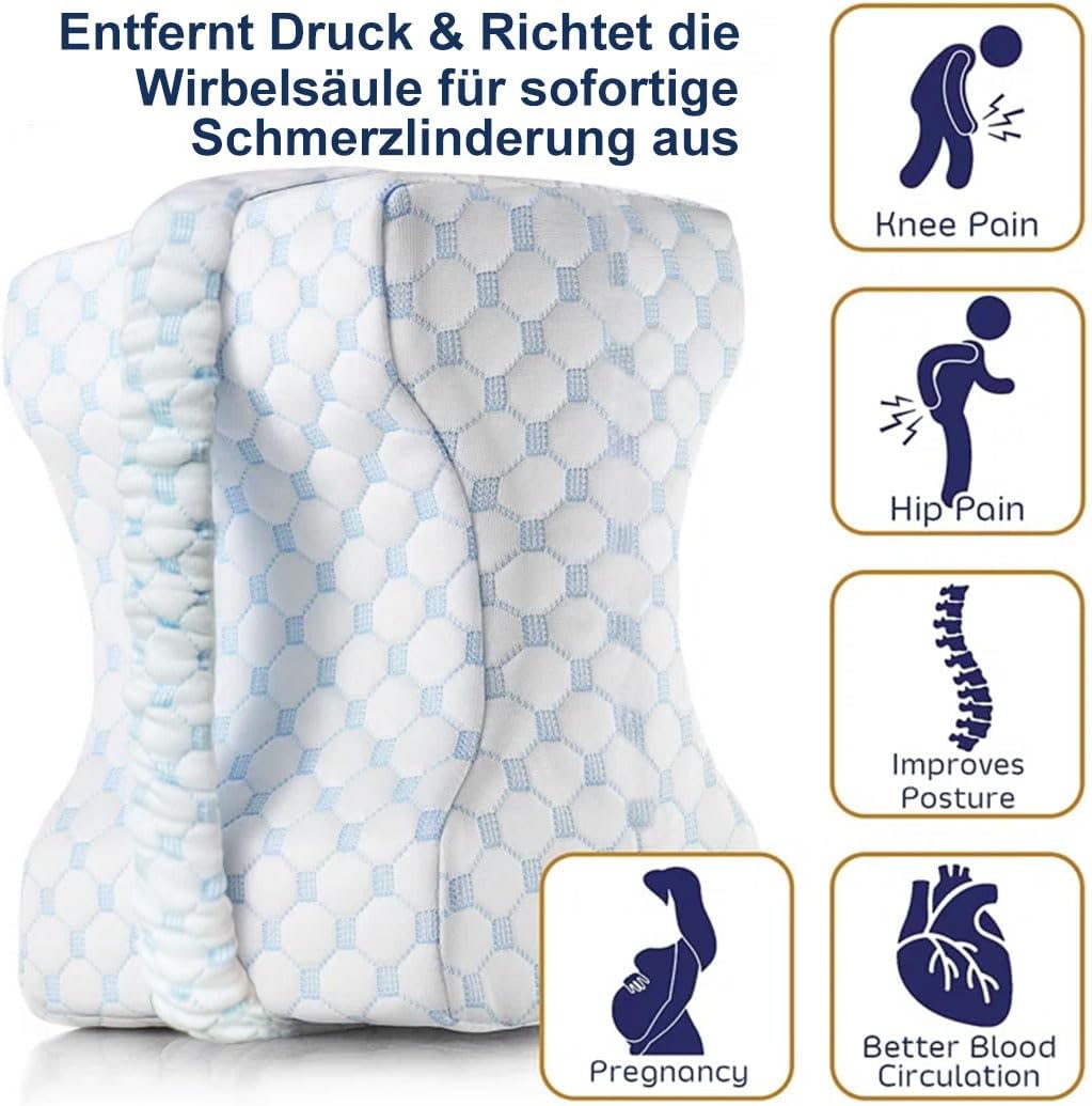 Ecosafeter-oreiller-de-jambe-ergonomique-avec-mousse-a-memoire-de-forme-pour-dormir-pour-dormeurs-lateraux-soulagement-de-la-sciatique-blanc