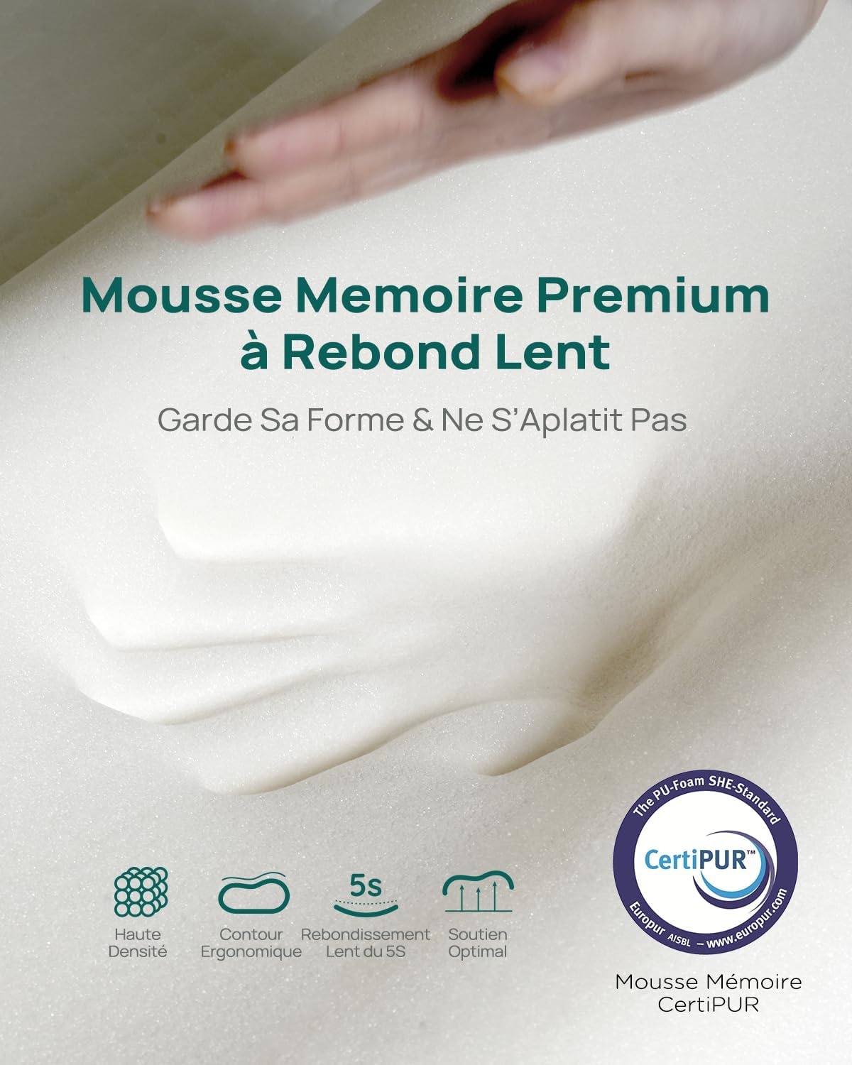 Releep-oreiller-ergonomique-orthopedique-blanc-mi-ferme