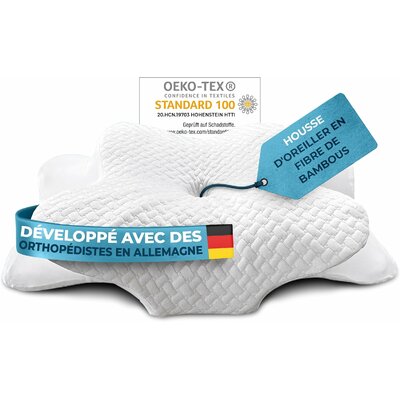 Glückstoff-Taie-d'oreiller-Pour-Oreiller-Ergonomique
