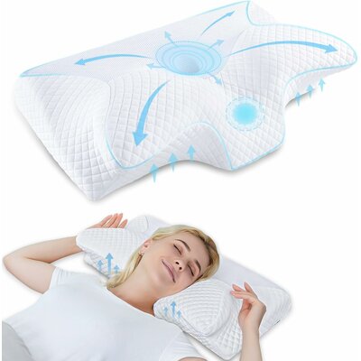 HOMCA-Oreiller-Cervicales-Ergonomique