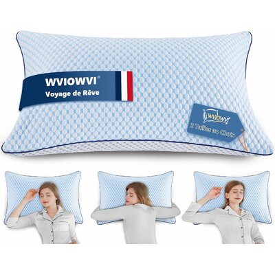 oreiller-ergonomique-wviowvi-reglable-plat-avec-taie-oreiller-et-fermeture-eclair-50x70-cm-bleu-et-gris