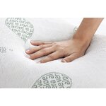 Textilhome Oreiller Ergonomique Mémoire de Forme 70 cm Aloe Vera 70 cm 1 unité 2