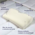 DODO - Oreiller Cerviconfort 32 x 52 cm - Soutien Ferme - Ergonomique 4