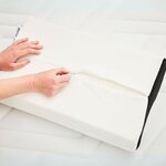 Oreiller ergonomique Bultex à mémoire de forme 33x52 4