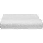 Oreiller ergonomique Bultex à mémoire de forme 33x52 7