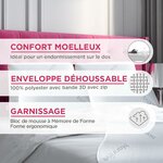 Blanrêve - Oreiller à Mémoire de Forme - Confort Moelleux - 55x35cm 3