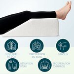 Dreamzie - Coussin Jambes Surélevé - Mémoire de Forme - Ergonomique Lit 2