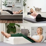 Dreamzie - Coussin Jambes Surélevé - Mémoire de Forme - Ergonomique Lit 6