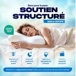 Oreiller Ergonomique Cervical Soulage Tensions, Mémoire de Forme 2