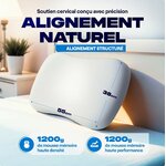 Oreiller Ergonomique Cervical Soulage Tensions, Mémoire de Forme 4