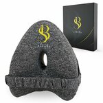 SOTO BLANCO Premium Coussin Genoux pour Dormir Type Celsius Orthopédique avec Mousse à Mémoire de Forme | Coussin Entre Jambe