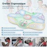 Zibroges-Coussin-Orthopédique-Dormeurs-Côté-Dos-Ventre