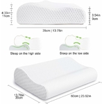Findigit-Oreiller-Cervical-60x35x11-9CM-Confort-Maximum