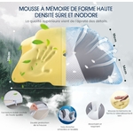 Coussin-Ergonomique-Cervical-Memoire-De-Forme