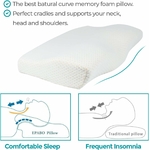 Oreiller-Memoire-De-Forme-Edihome-Soutien-Cervical