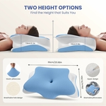 JINXIA-Oreiller-Soutien-Cervical-Pour-Sommeil-Confortable