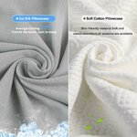 Oreiller-Orthopedique-PKBD-Avec-Taie-De-Rechange-Soie-Glacee-Coton