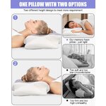 Huifoo-Oreiller-Orthopédique-Ergonomique