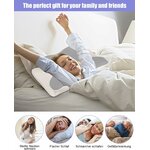 Huifoo Oreiller-Ergonomique-Cervical