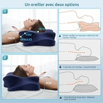donama-oreiller-ergonomique-cervical-pour-les-dormeurs-sur-le-cote-le-dos-et-le-ventre-oreiller-memoire-forme-hauteur-reglable-63x38x14-cm-bleu-fonce