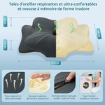 donama-oreiller-ergonomique-cervical-pour-sommeil-sur-le-cote-le-dos-et-le-ventre-oreiller-memoire-forme-pour-le-cou-avec-taie-d-oreiller-respirante-63x38x14-cm-gris-fonce