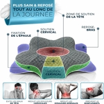 gluckstoff-r-oreiller-ergonomique-cervical-tous-types-de-sommeil-anti-douleur-gris