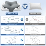 ehomfory-oreiller-ergonomique-sommeil-sur-le-cote-le-dos-et-le-ventre-65x37x10-12cm-gris