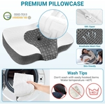 elviros-oreiller-ergonomique-cervical-memoire-forme-orthopedique-housse-lavable-blanc-60-x-38-6-cm