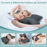 silkena-oreiller-ergonomique-mousse-memoire-de-forme-respirant-sommeil-sur-le-cote-le-dos-ou-le-ventre-gris-fonce-64cmx41cmx10cm