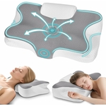 levesolls-oreiller-ergonomique-cervical-2-en-1-mousse-a-memoire-de-forme-double-hauteur-housse-lavable-61-x-41-x-12-13-cm