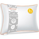 orange-wave-oreiller-ergonomique-en-duvet-et-plume-premium-confort-optimal-50-x-70-cm