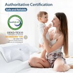 homca-oreiller-cervicales-ergonomique-orthopedique-de-soutien-du-cou-premium-70-x-40-x-8-5-14cm-blanc
