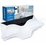 homca-oreiller-cervicales-ergonomique-de-soutien-du-cou-housse-lavable-70-x-40-x-8-5-14cm-noir