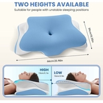 apce-oreiller-ergonomique-cervical-orthopedique-pour-dormeurs-sur-le-cote-avec-taie-d-oreiller-en-soie-rafraichissante-bleu
