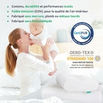 UTTU-Oreiller-Mémoire-De-Forme-Hauteur-Réglable-Pour-Un-Sommeil-Réparateur