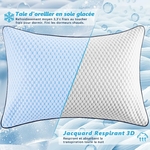 oreiller-ergonomique-wviowvi-reglable-plat-avec-taie-oreiller-50x70-cm-bleu-et-gris