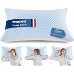 Wviowvi-oreiller-memoire-forme-40x80-cm-ergonomique-cervical-reglable-meilleur-pillow-plat-coussin-a-amovible-taie-oreiller-et-fermeture-eclair-40x80-cm-bleu-et-blanc
