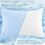 Wviowvi-oreiller-memoire-forme-40x80-cm-cervical-reglable-meilleur-pillow-plat-coussin-a-amovible-taie-oreiller-et-fermeture-eclair-40x80-cm-bleu-et-blanc