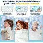 Wviowvi-oreiller-ergonomique-cervical-reglable-meilleur-pillow-plat-coussin-a-amovible-taie-oreiller-et-fermeture-eclair-40x80-cm-bleu-et-blanc