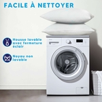 CloudÉtoile-Oreiller-Hypoallergénique-Respirant-Et-Lavable