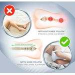 Ecosafeter-oreiller-de-jambe-ergonomique-avec-mousse-a-memoire-de-forme-blanc
