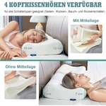 LAMB-Oreiller-Orthopédique-Pour-La-Nuque-Anti-Douleur-Et-Ronflement